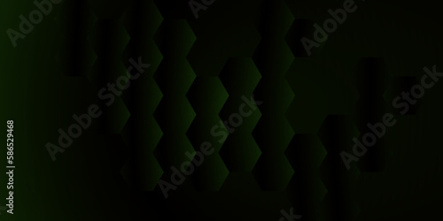 Abstract background with hexagons and Background with hexagons . Abstract background with lines . Dark texture background . Dark black and hexagon abstract background. Black paper texture.