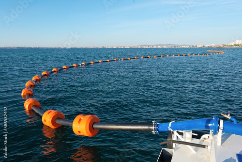 PE Plastic Floating  Dredging Pontoon
