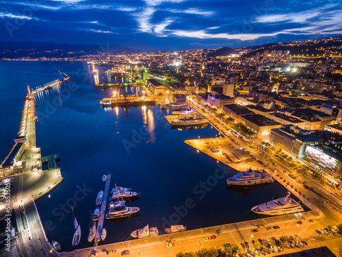 Rijeka by night
 photo