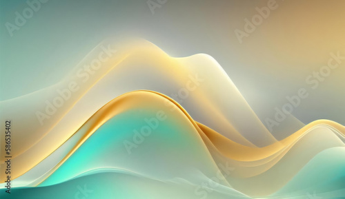 Abstract Background. Abstract Light Background. Abstract 3D Background. Abstract Fluid Wave 3D Background. Gradient design element for backgrounds, banners, wallpapers, posters and covers.