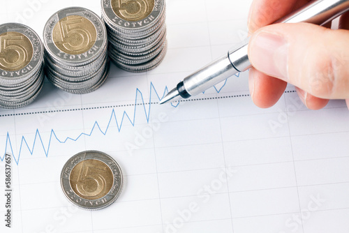 Concept of saving money