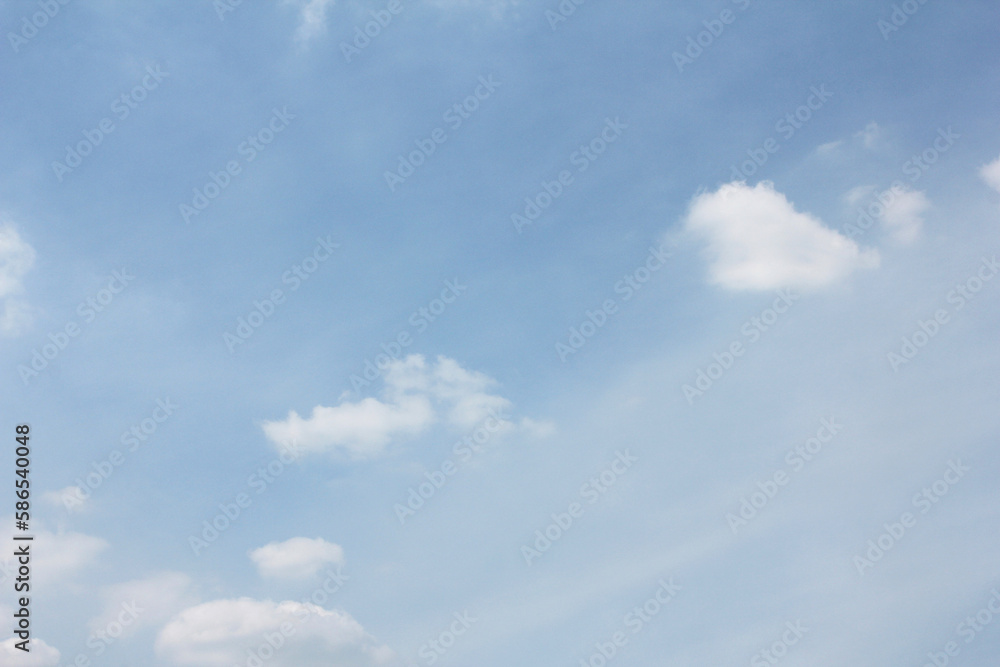 Fototapeta premium clouds in the blue sky