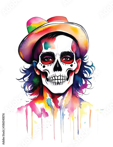 The Day of the Dead, Dia de los Muertos man