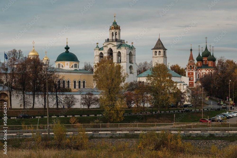 Evening view of the Yaroslavl Kremlin