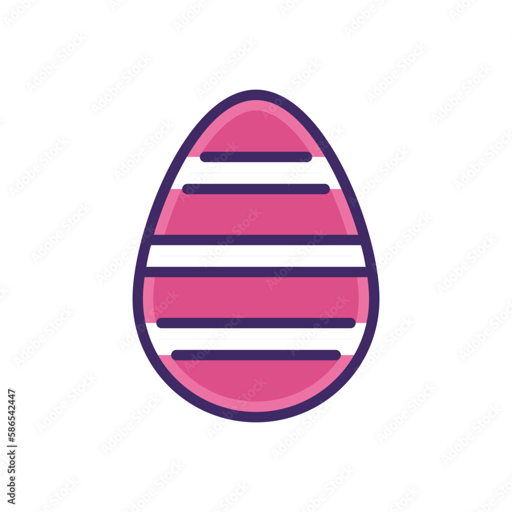 Easter Egg icon vector stock. Easter Egg icon vector stock.