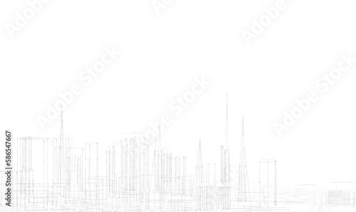 city skyline silhouette