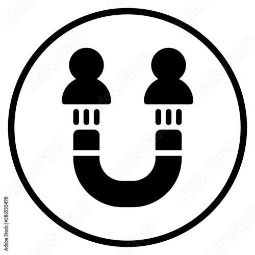 attraction glyph icon