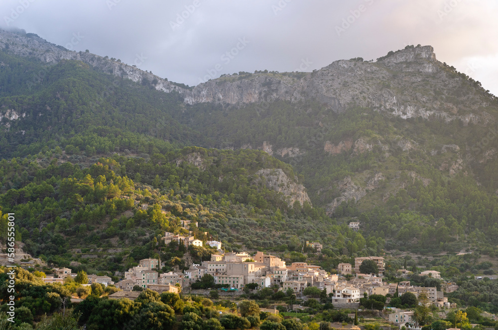 Mountain village of Estellencs, Majorca, Balearic Islands, Spain, Europe