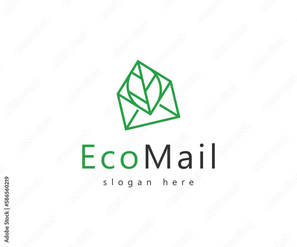 Eco Mail Logo Eco Mail Logo