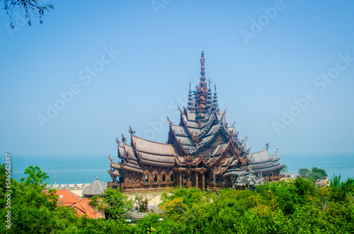 Sanctuary of Truth in Pattaya Thailand