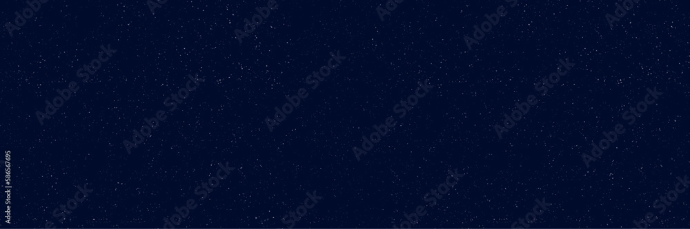 The stars at night panorama view image