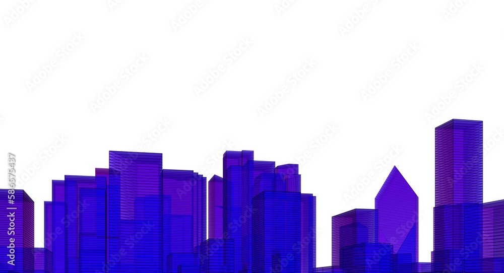 modern city architectural drawing modern city architectural drawing