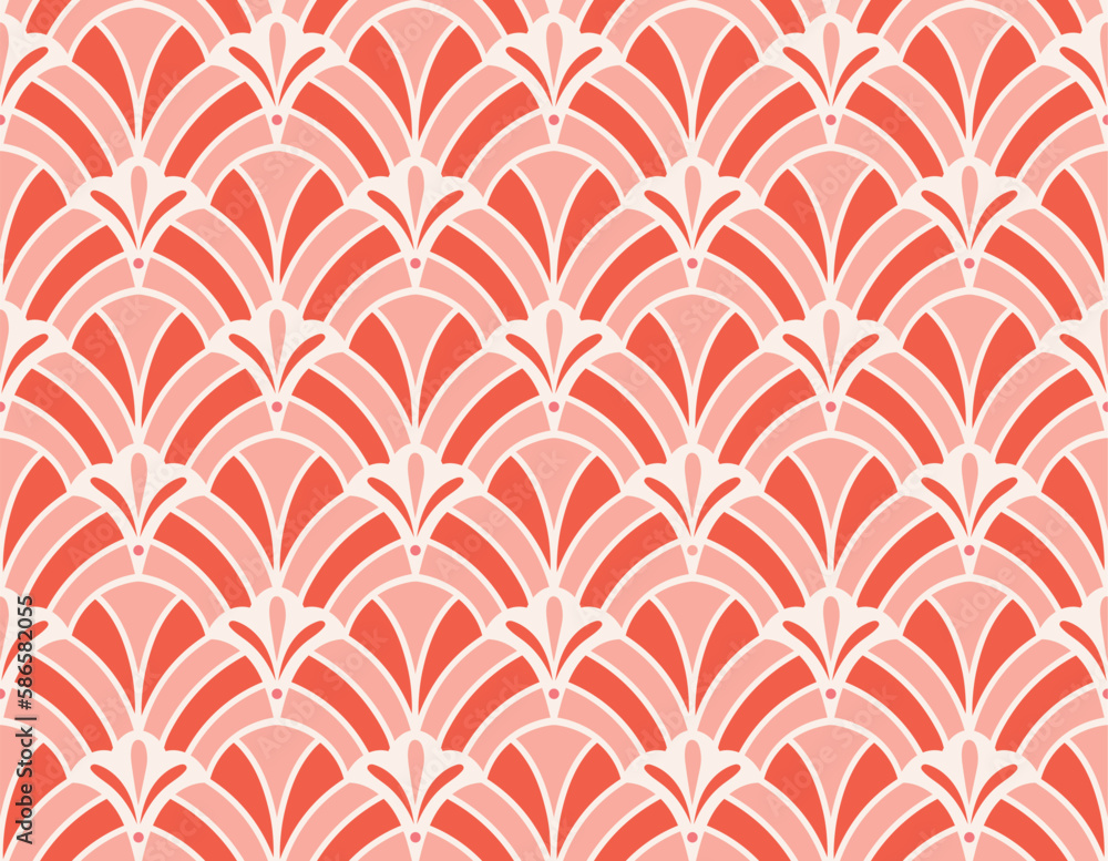 Abstract victorian seamless pattern. Vector art deco background. Geometric illustration. Abstract victorian seamless pattern. Vector art deco background. Geometric illustration.