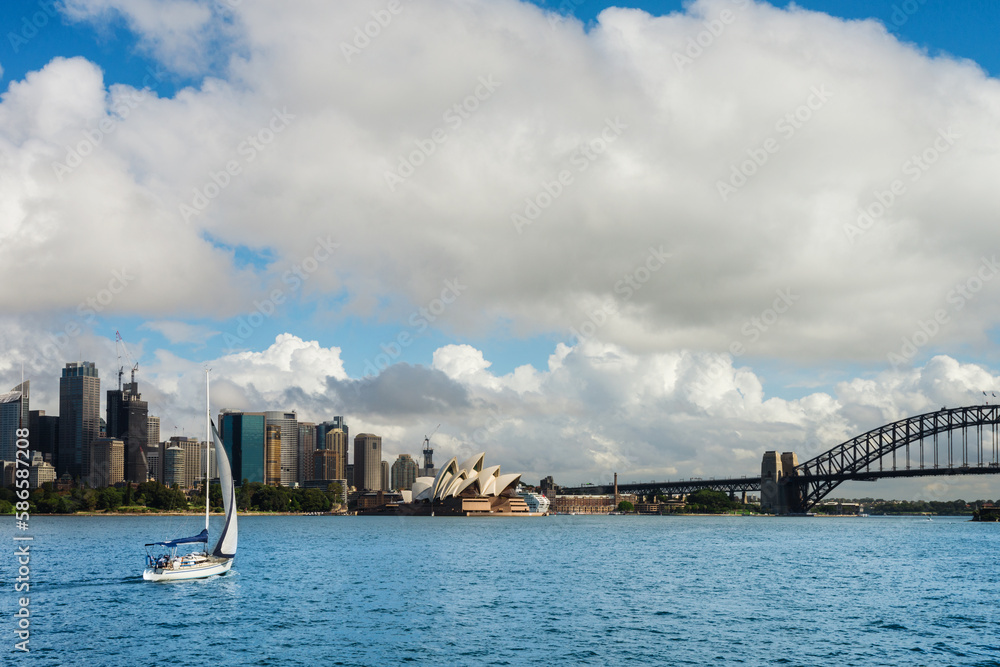 coming into Circular Quay by ferry coming into Circular Quay by ferry