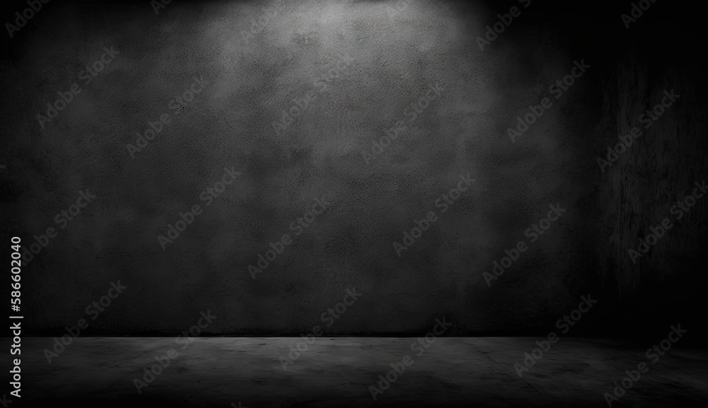 black room background abstract with Gradient in empty room studio, black background for product show, digital ai art
black room background abstract with Gradient in empty room studio, black background for product show, digital ai art