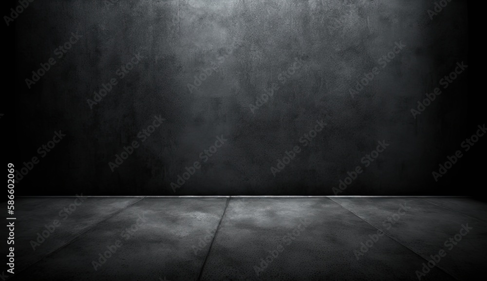 black room background abstract with Gradient in empty room studio, black background for product show, digital ai art
black room background abstract with Gradient in empty room studio, black background for product show, digital ai art