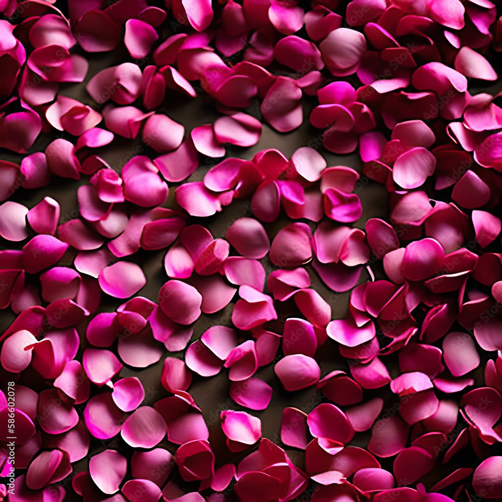 rose petals scattered on the background rose petals scattered on the background