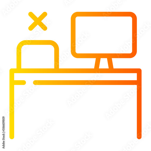 absence gradient icon