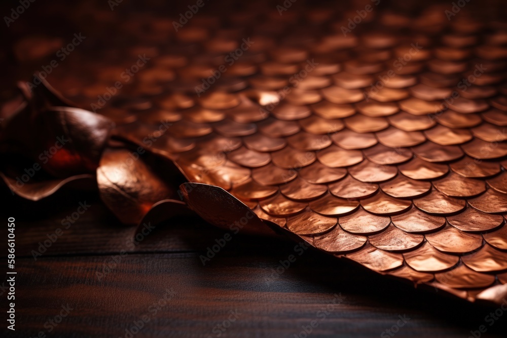 Warm Copper and Reflective Aluminum Metal Textures with Organic Shapes Warm Copper and Reflective Aluminum Metal Textures with Organic Shapes
