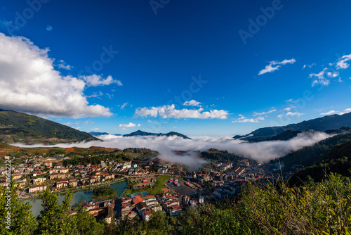 The beauty of Sapa Town in Vietnam © VietDung