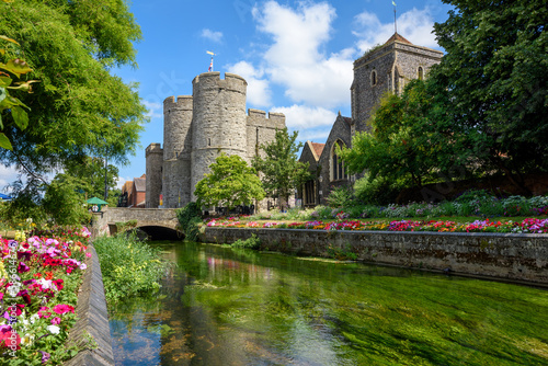 Canterbury castle, Kent, England photo