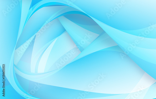 Abstract hitech technology soft light blue background with curve pattern graphics gradient color for illustration wallpaper banner website presentation