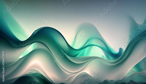 Abstract Background. Abstract Light Background. Abstract 3D Background. Abstract Fluid Wave 3D Background. Gradient design element for backgrounds, banners, wallpapers, posters and covers.