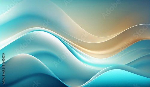 Abstract Background. Abstract Light Background. Abstract 3D Background. Abstract Fluid Wave 3D Background. Gradient design element for backgrounds, banners, wallpapers, posters and covers.