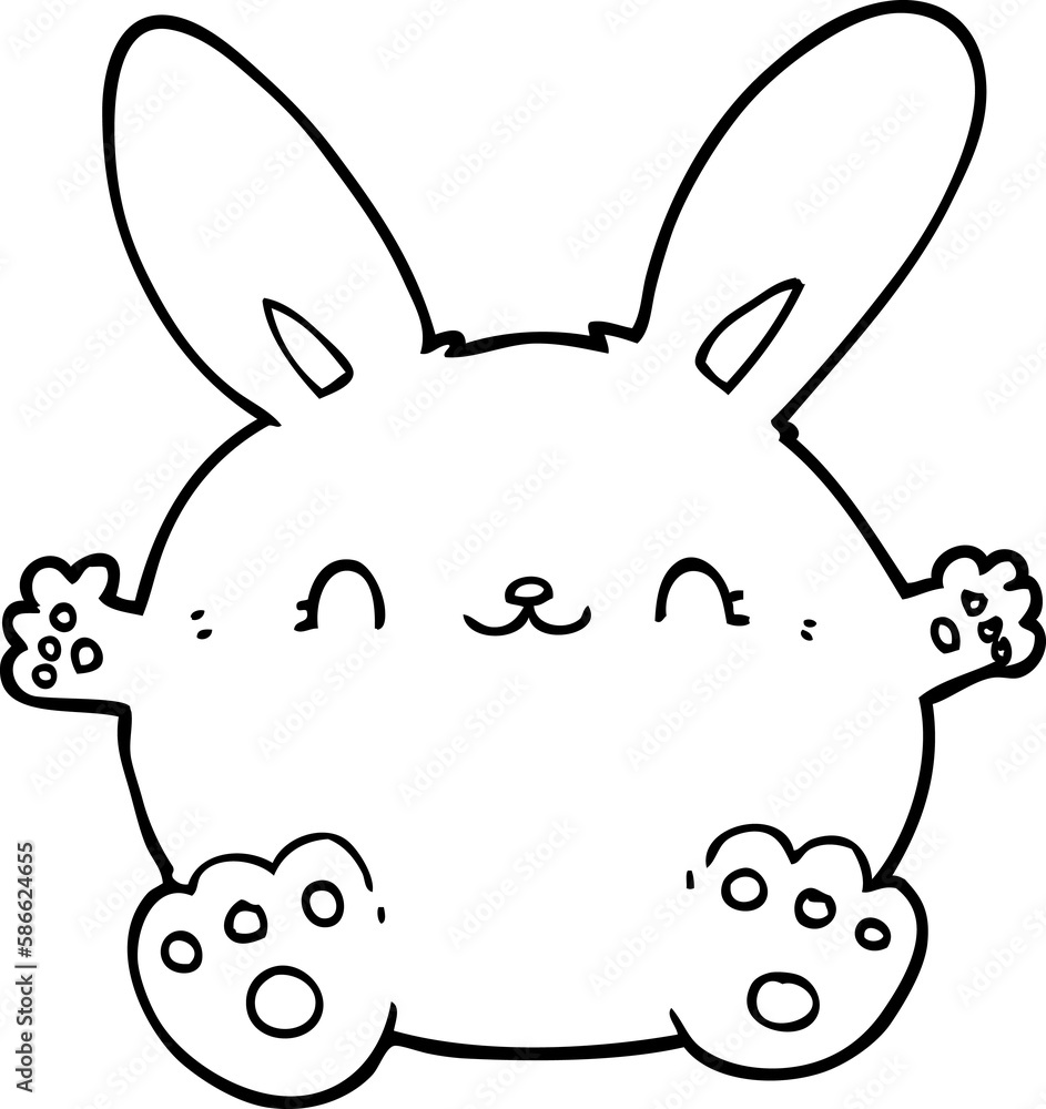 cute cartoon rabbit cute cartoon rabbit