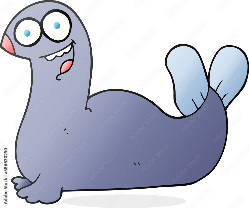 cartoon seal cartoon seal