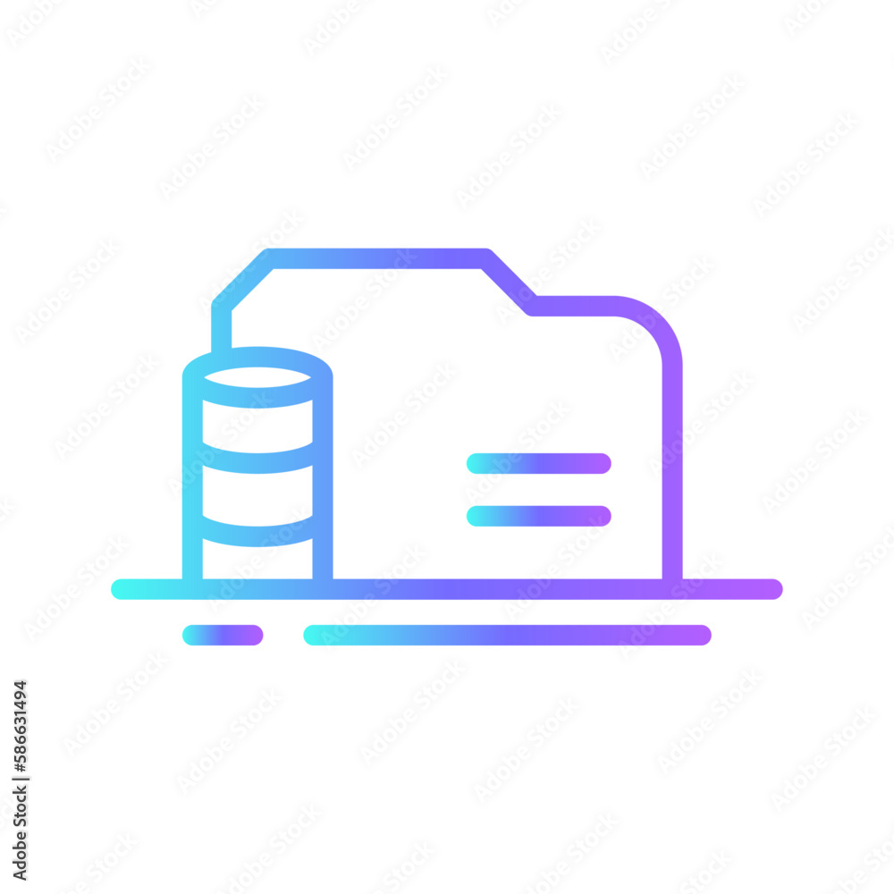file business icon with black outline style. icon, storage, business, symbol, set, vector, service. Vector illustration file business icon with black outline style. icon, storage, business, symbol, set, vector, service. Vector illustration