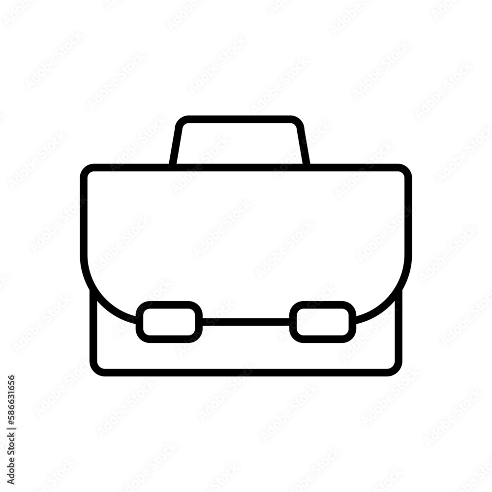bag business business icon with black outline style. icon, storage, business, symbol, set, vector, service. Vector illustration bag business business icon with black outline style. icon, storage, business, symbol, set, vector, service. Vector illustration