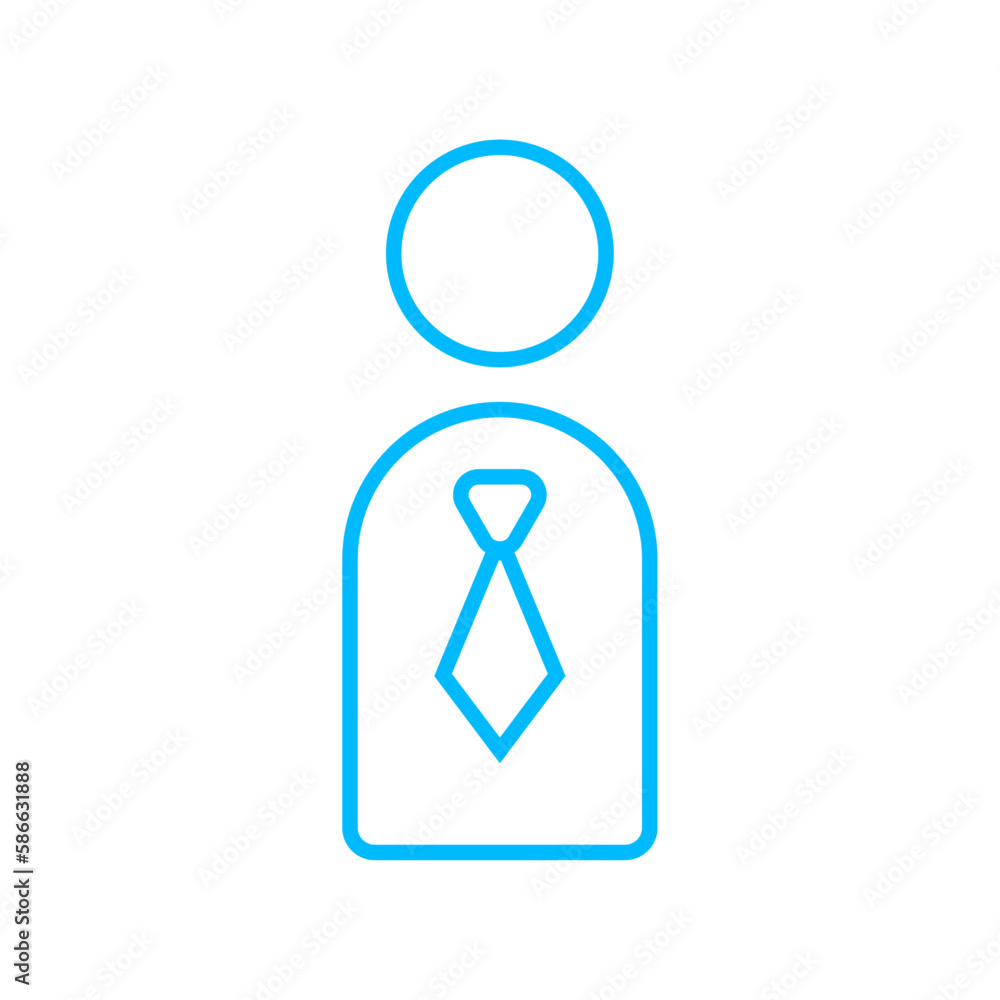 People business icon with black outline style. business, icon, checklist, symbol, document, vector, report. Vector illustration People business icon with black outline style. business, icon, checklist, symbol, document, vector, report. Vector illustration
