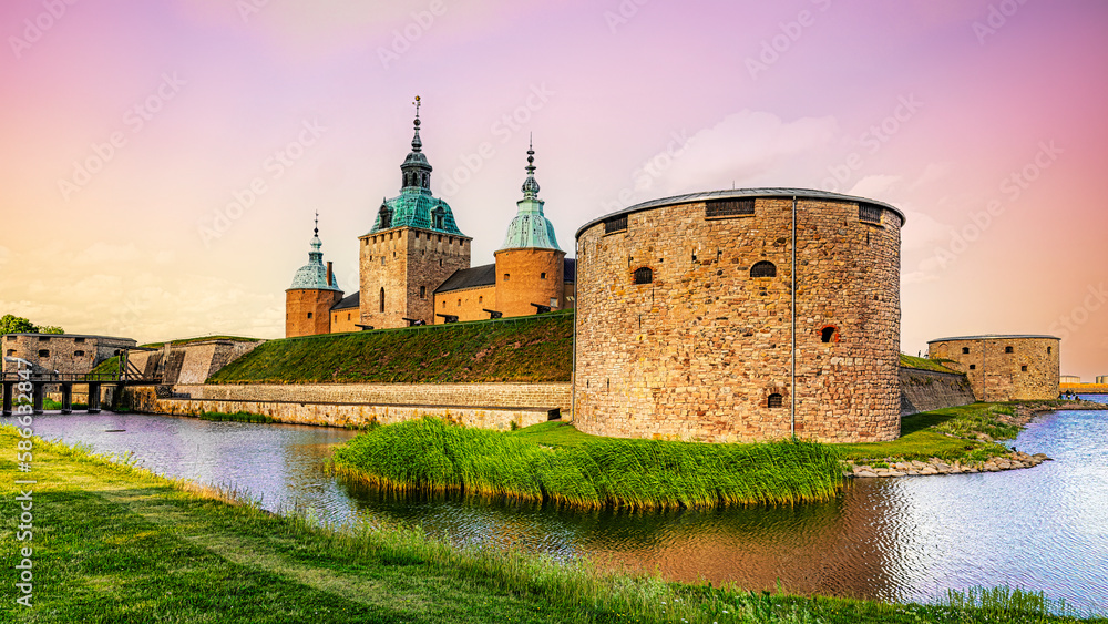 Kalmar Castle at Sunrise