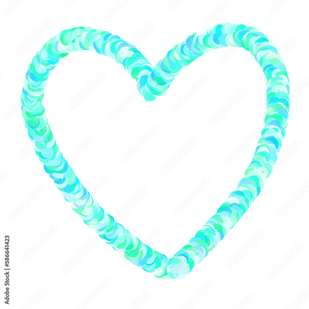 Obraz premium heart of water