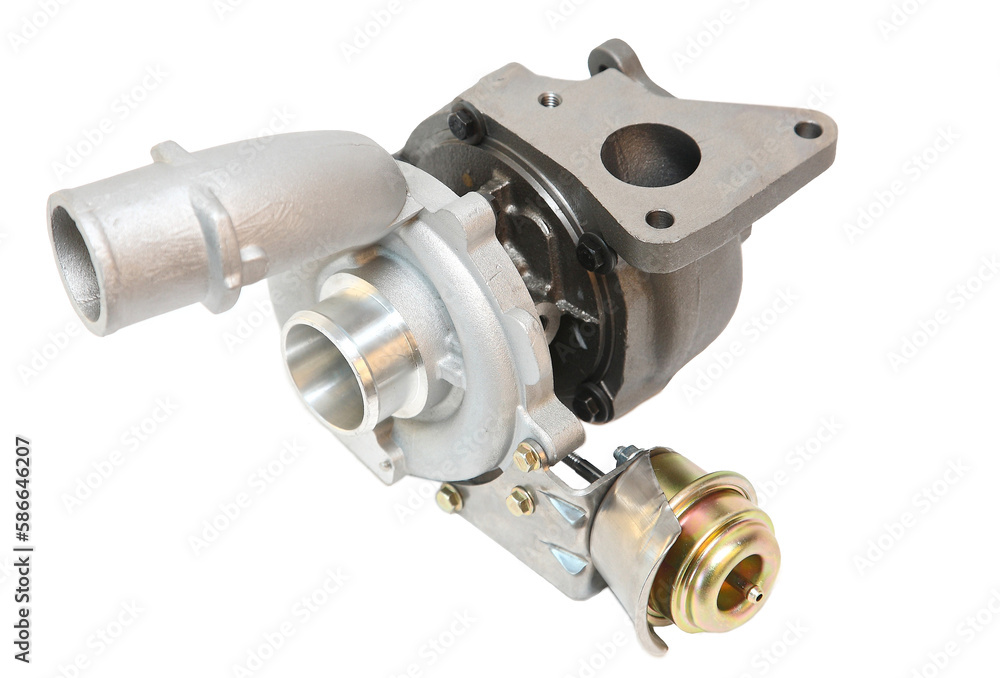 side on view of car turbo charger side on view of car turbo charger