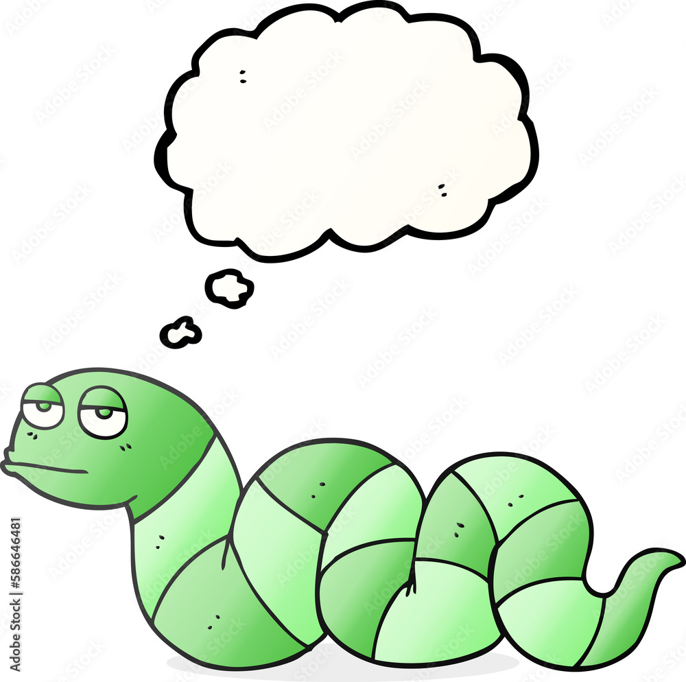 thought bubble cartoon bored snake thought bubble cartoon bored snake