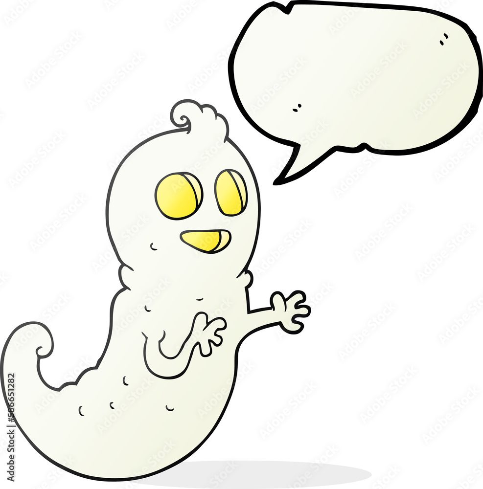speech bubble cartoon ghost speech bubble cartoon ghost