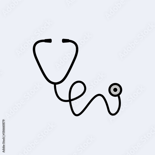Vector medical diagnostic devices neonatal stethoscopes 
