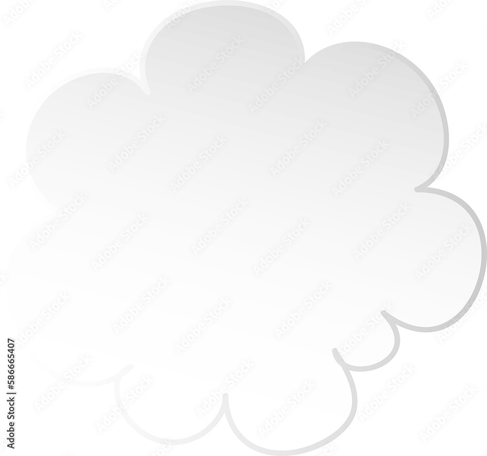 Illustration of clouds, Transparent background Illustration of clouds, Transparent background