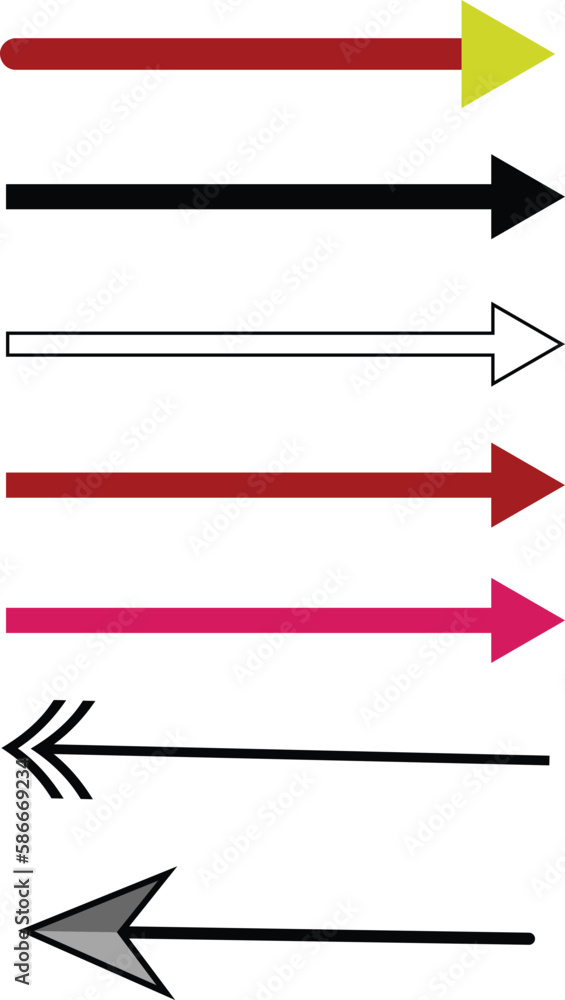 Free vector hand drawn arrow set Free vector hand drawn arrow set