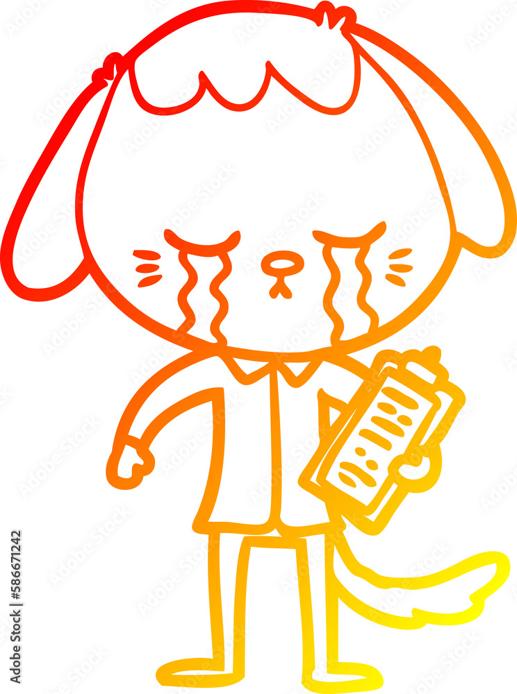 warm gradient line drawing cute cartoon elephant warm gradient line drawing cute cartoon elephant
