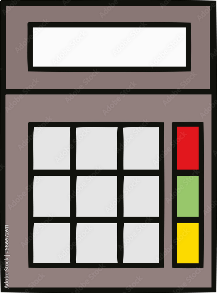 cute cartoon school calculator cute cartoon school calculator
