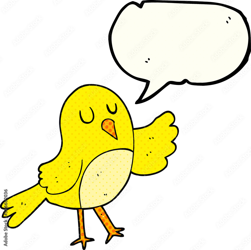 comic book speech bubble cartoon bird comic book speech bubble cartoon bird