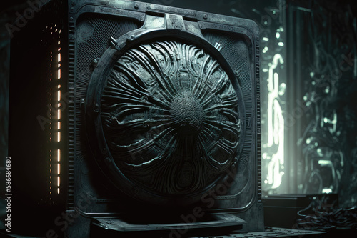 Pandorum, explorer, planet, science fiction, exploration, Generative Ai