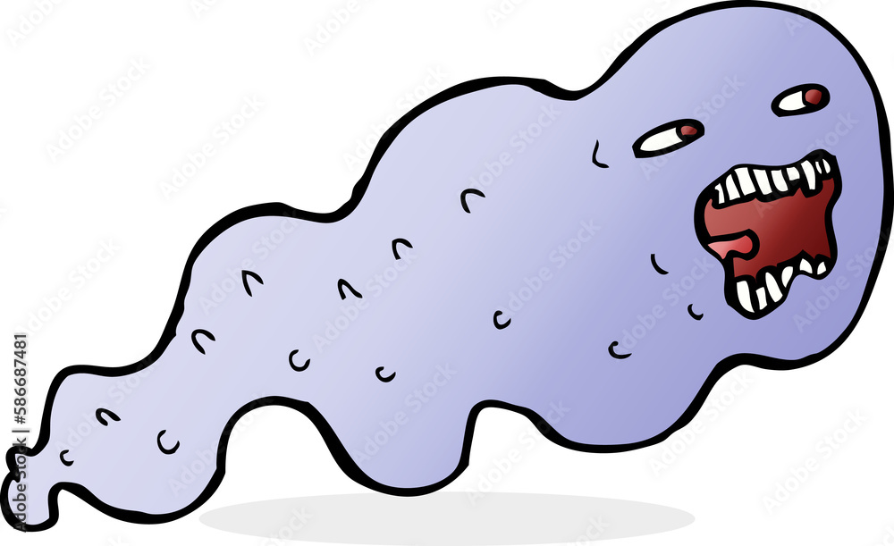 Obraz premium cartoon ghost
