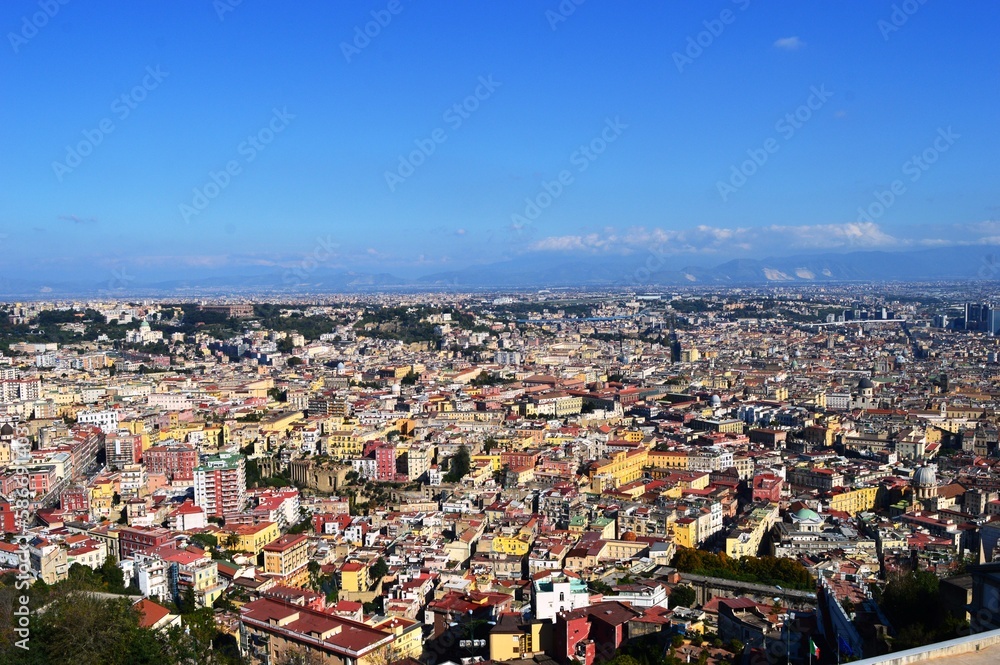 viewpoint on the city of Naples