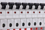 automatic current switches for protection of electrical loads installed in an electrical switchboard.