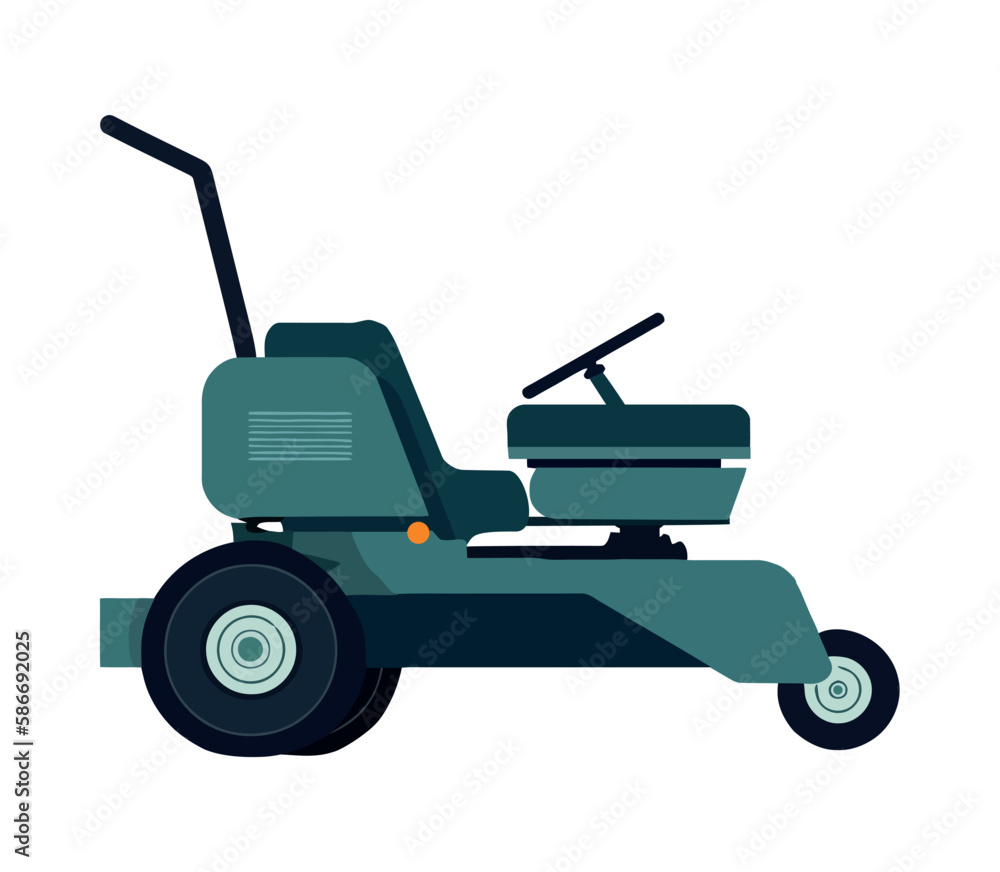 Driving tractor on farm, a symbol of agriculture Driving tractor on farm, a symbol of agriculture