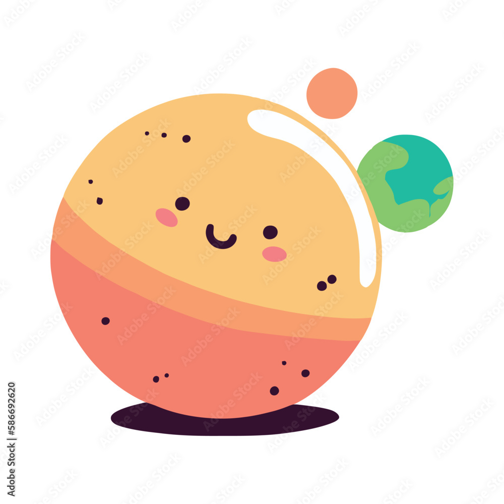 space planets smiling space planets smiling